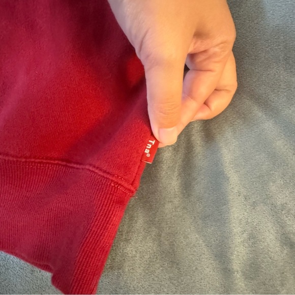 TNA Red Crewneck Sweater Cozy Cotton Blend
#1023 - Picture 4 of 9